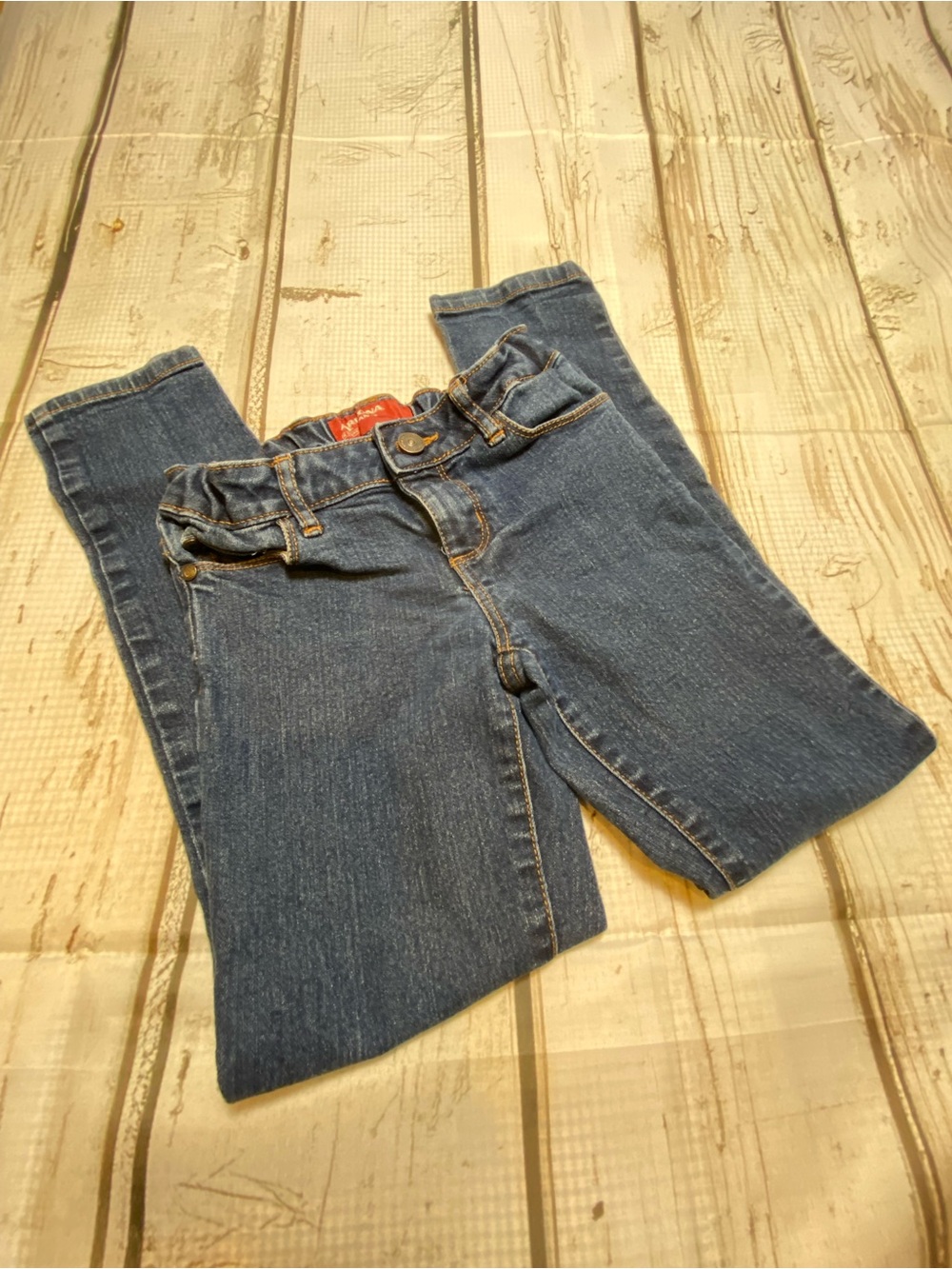 Arizona Jean Company Kids Blue Denim Jeans Sz-8